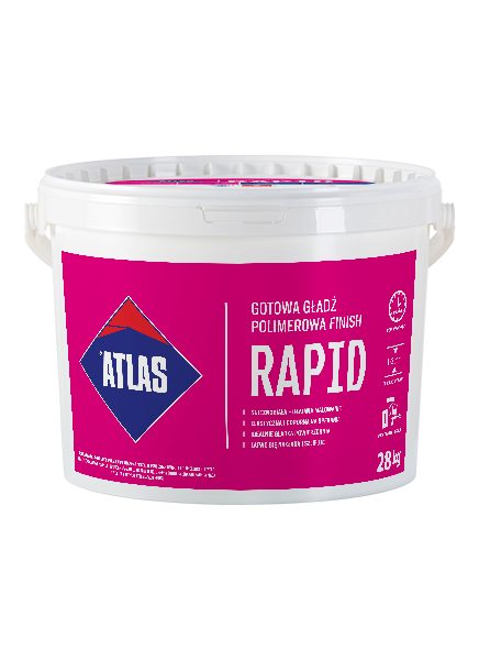 Atlas Rapid Finish Pasta Polymeer Afwerklaag